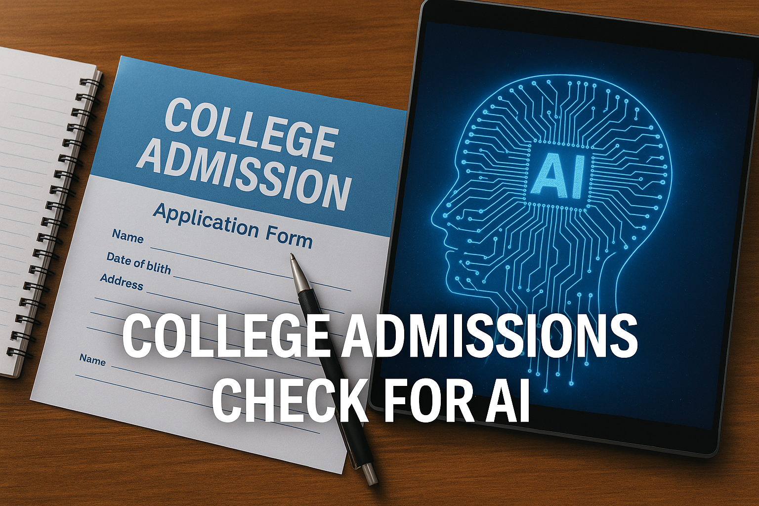 College Admissions Check for AI