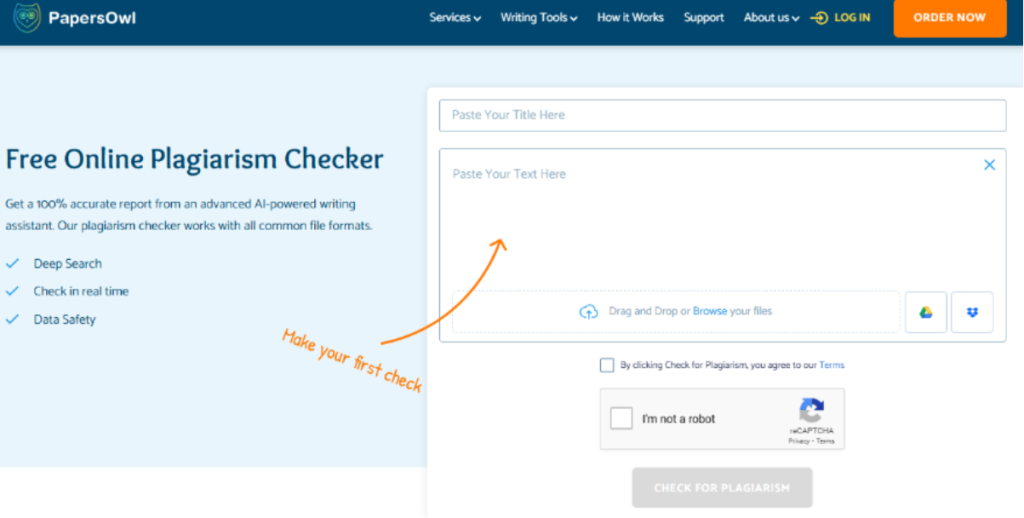 PapersOwl Plagiarism Checker
