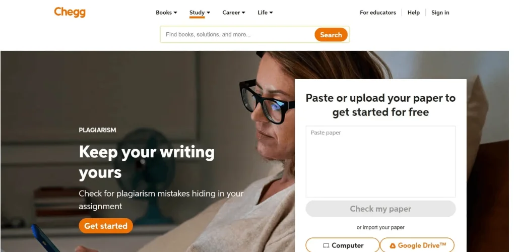 Chegg Plagiarism Checker