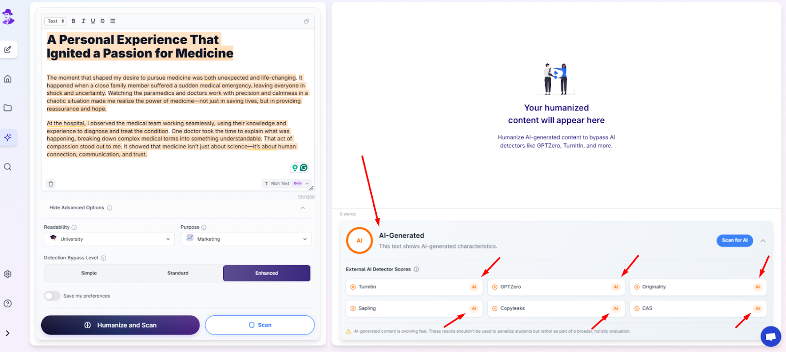 AI use in medical schools