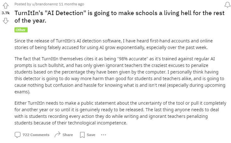 turnitin ai detector review how accurate