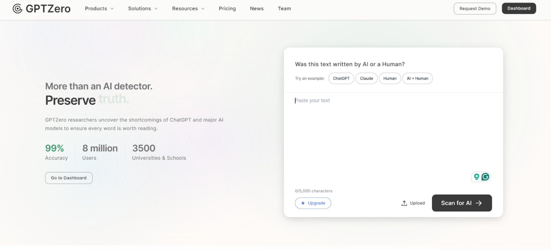 AI writing detection tools
