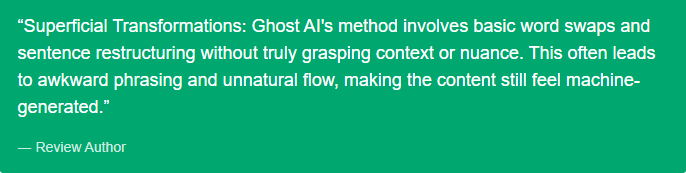 Ghost AI Humanizer Review 2024 image2 80