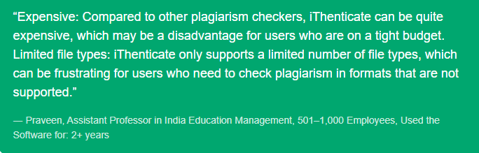 iThenticate plagiarism checker review image3 82