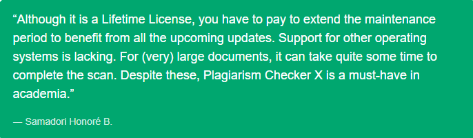 Plagiarism Checker X review image3 90