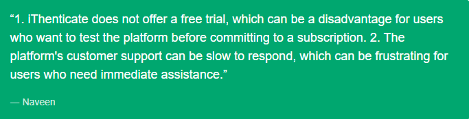 iThenticate plagiarism checker review image4 76