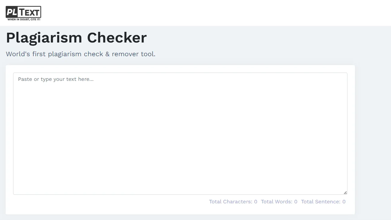 PLText Plagiarism Checker image5 76