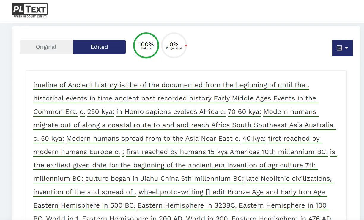 PLText Plagiarism Checker image6 63