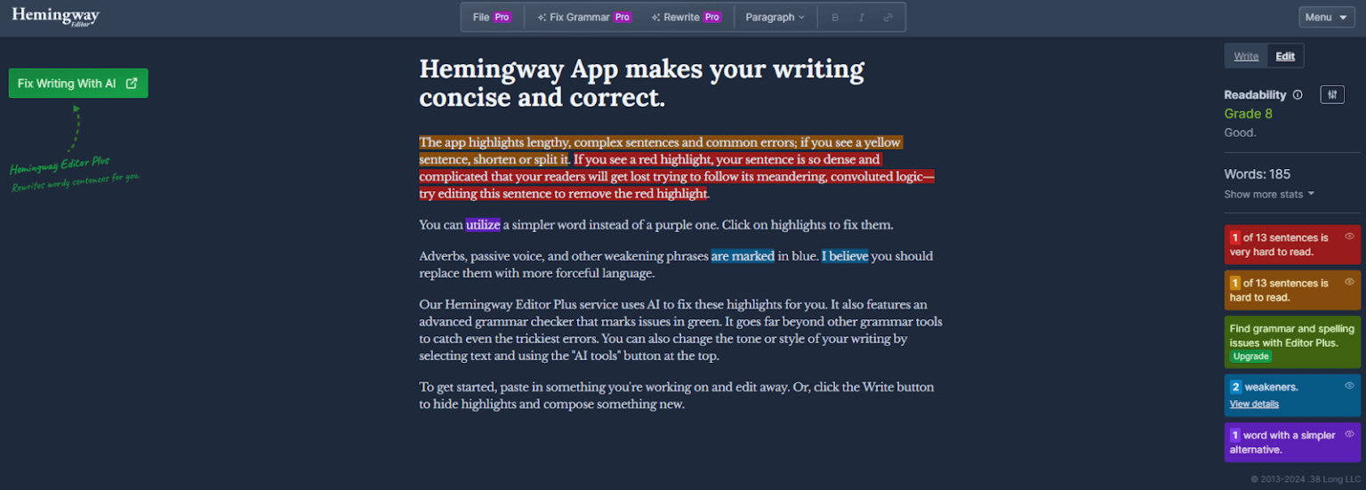 Grammarly alternatives 2024 image6 71