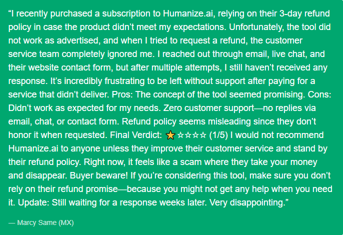 Humanizeaitext.ai Humanizer review image7 43